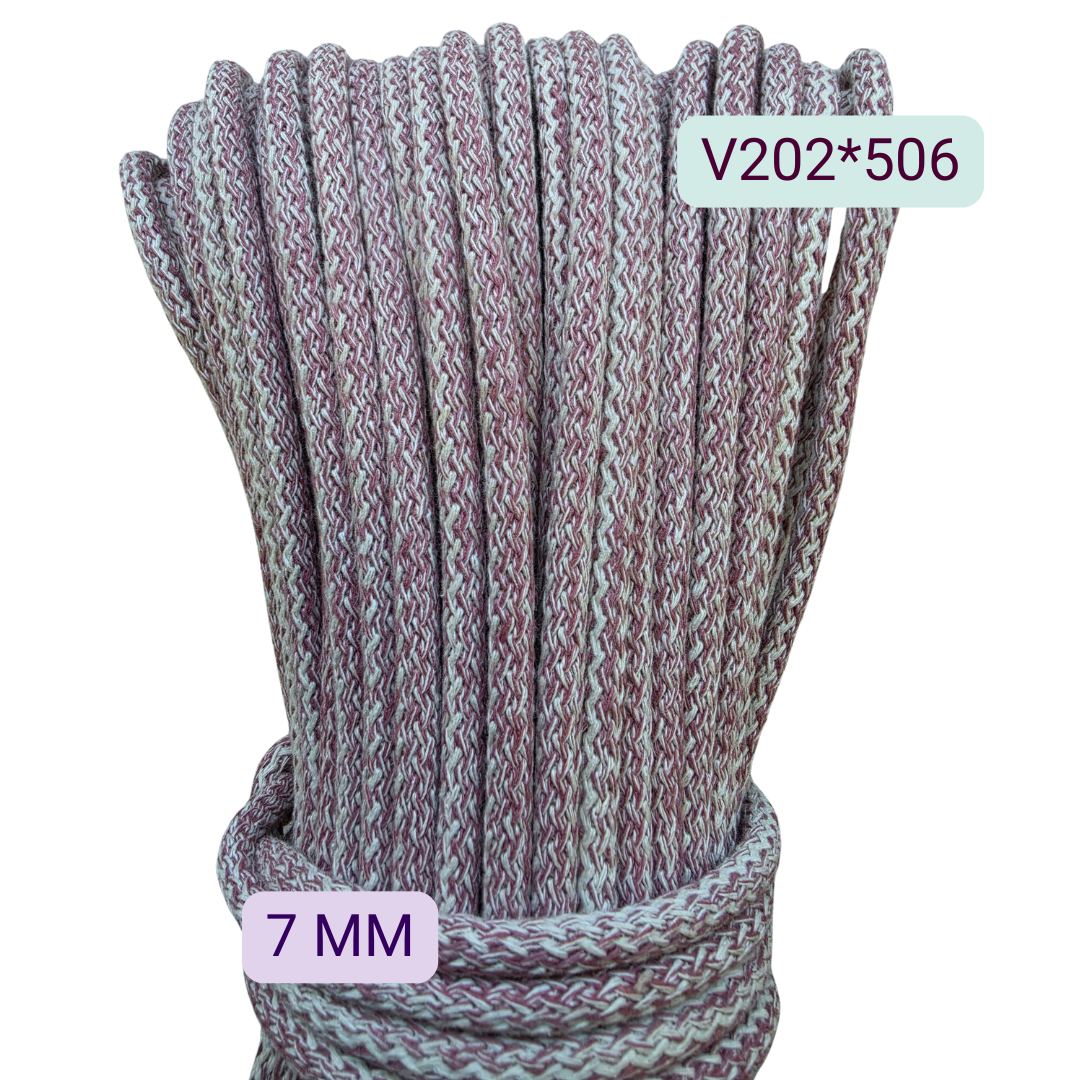 V202*506 melanżowy sznurek 7 mm do szycia toreb i koszy – ASCORDTECH
