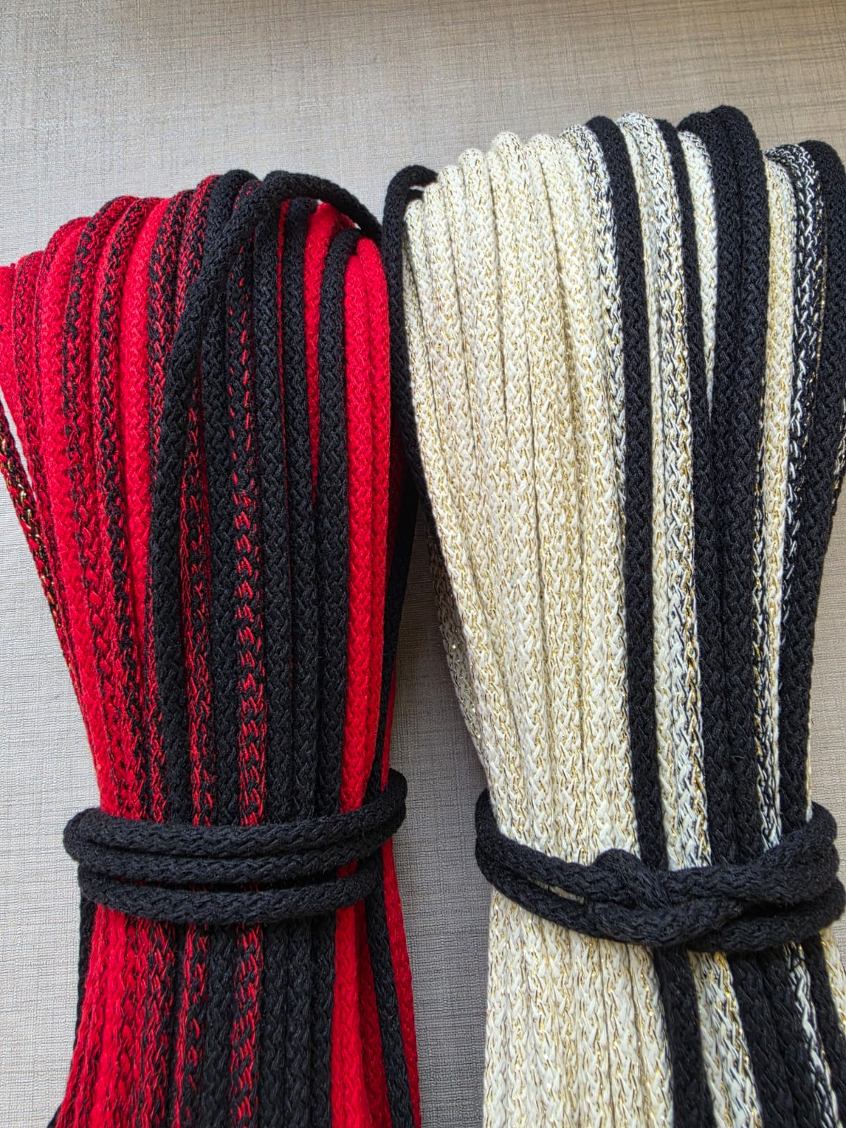 NA ZAMÓWIENIE Ombre LUREX - Sznurek do szycia 5 mm, 60 lub 70 m Czas realizacji: 5 dni roboczych